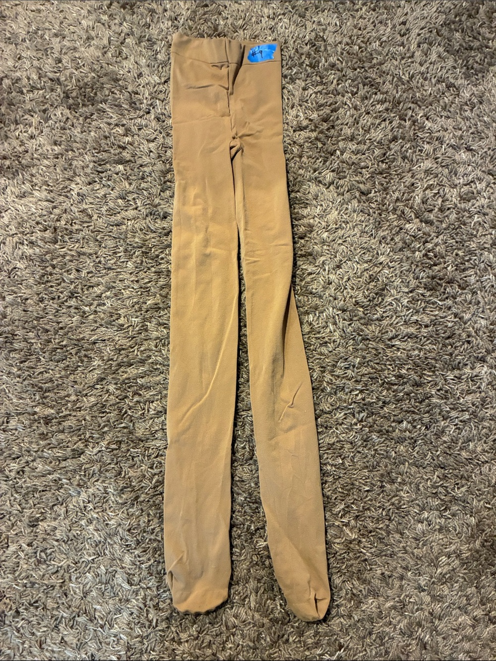 Semi-Opaque Carmel Dance Tights